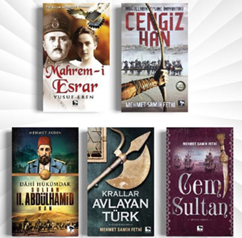 Tarih Seti (5 Kitap) kitap kapağı