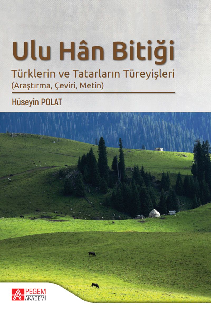 Ulu Han Bitiği Türklerin ve Tatarların Türeyişleri kitap kapağı