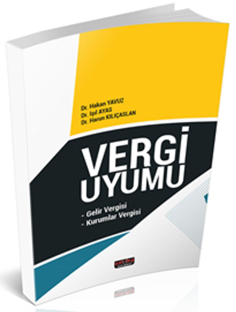 Vergi Uyumu Gelir Vergisi, Kurumlar Vergisi kitap kapağı