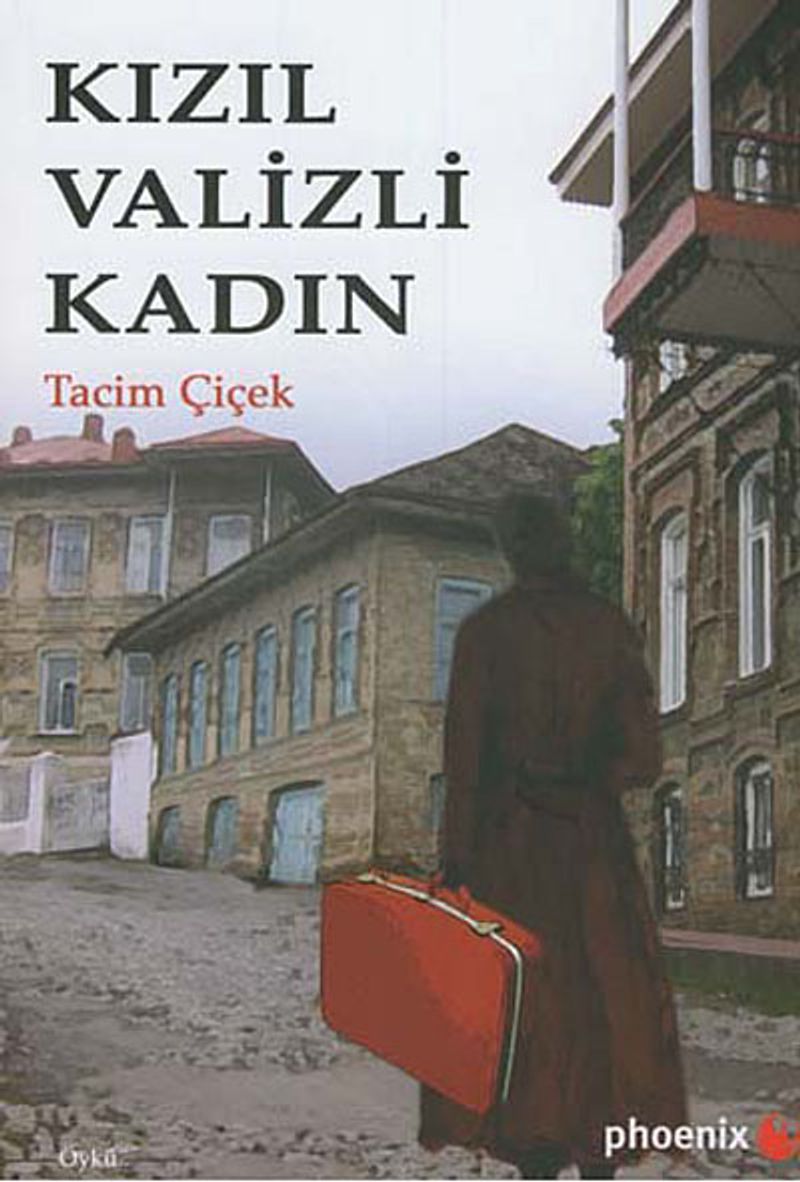 Kızıl Valizli Kadın kitap kapağı