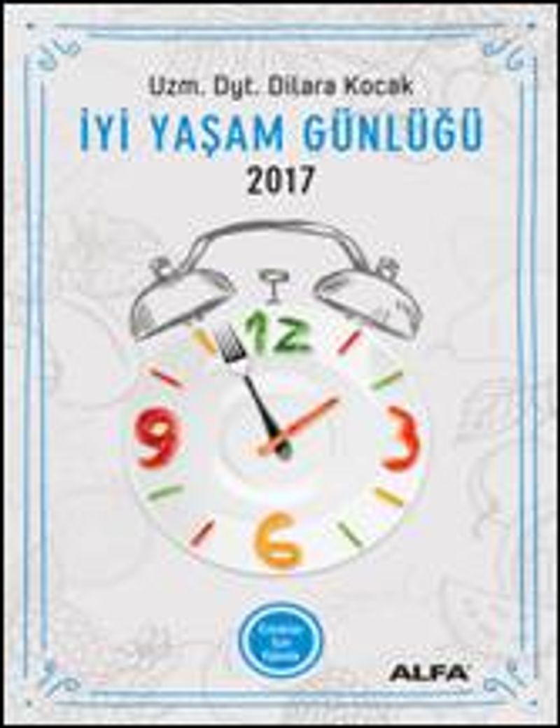 İyi Yaşam Günlüğü 2017 Erkekler İçin Ajanda kitap kapağı