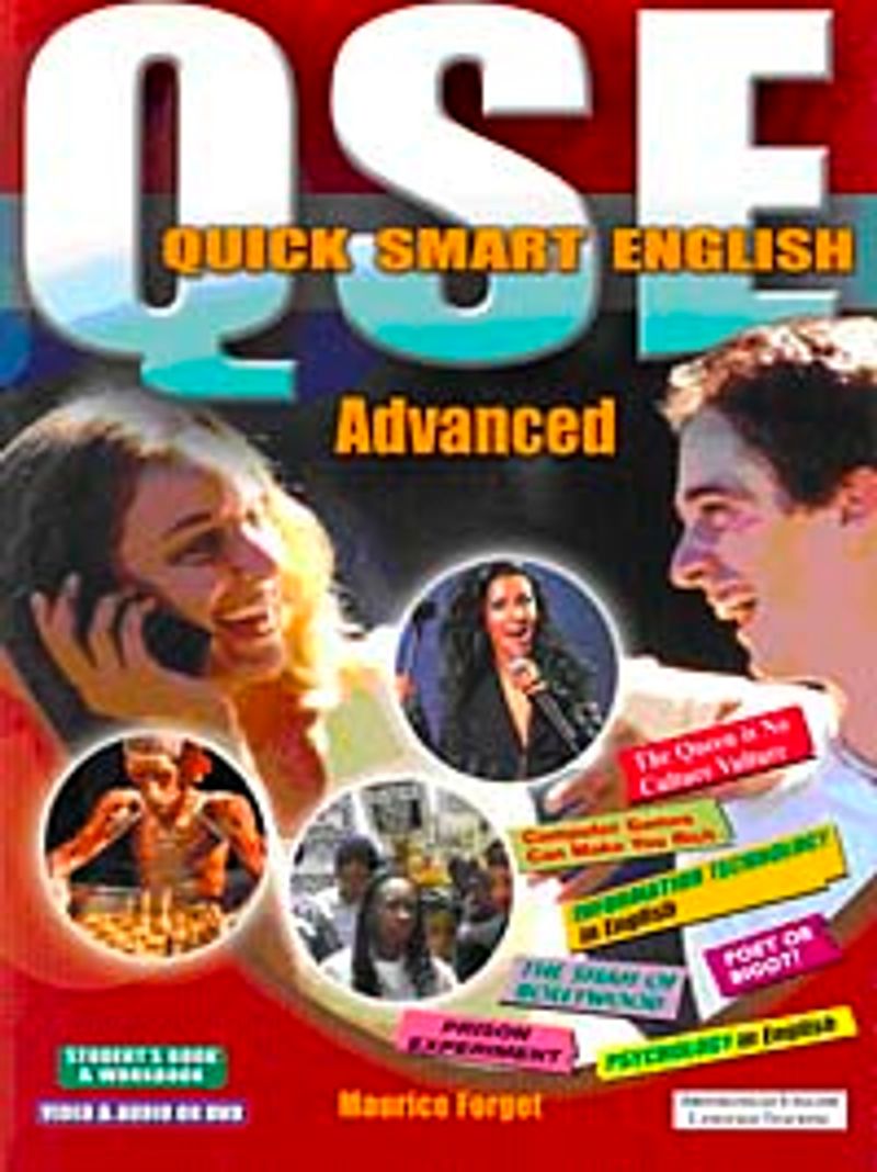 Quick Smart English Advanced Student's Book Workbook kitap kapağı