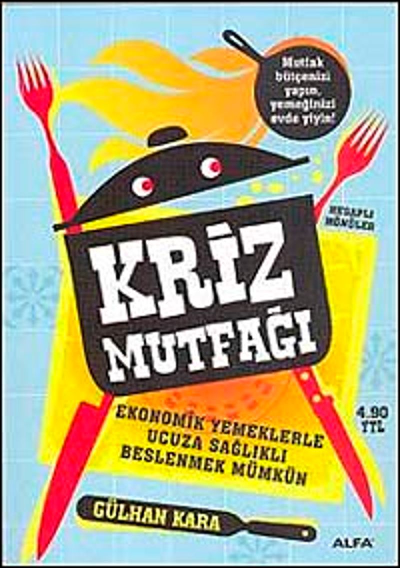 Kriz Mutfağı kitap kapağı