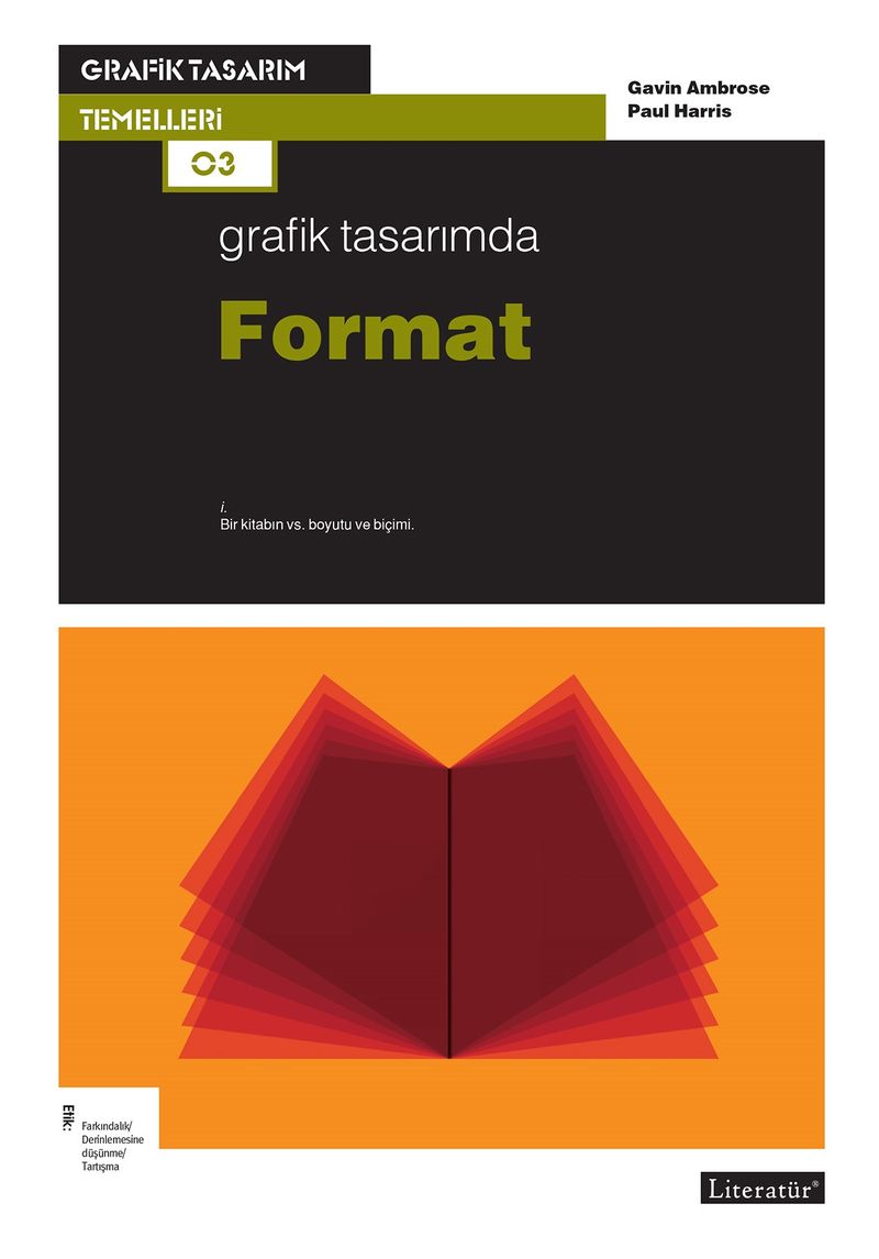 Grafik Tasarımda Format kitap kapağı