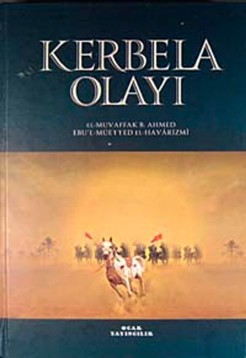 Kerbela Olayı kitap kapağı