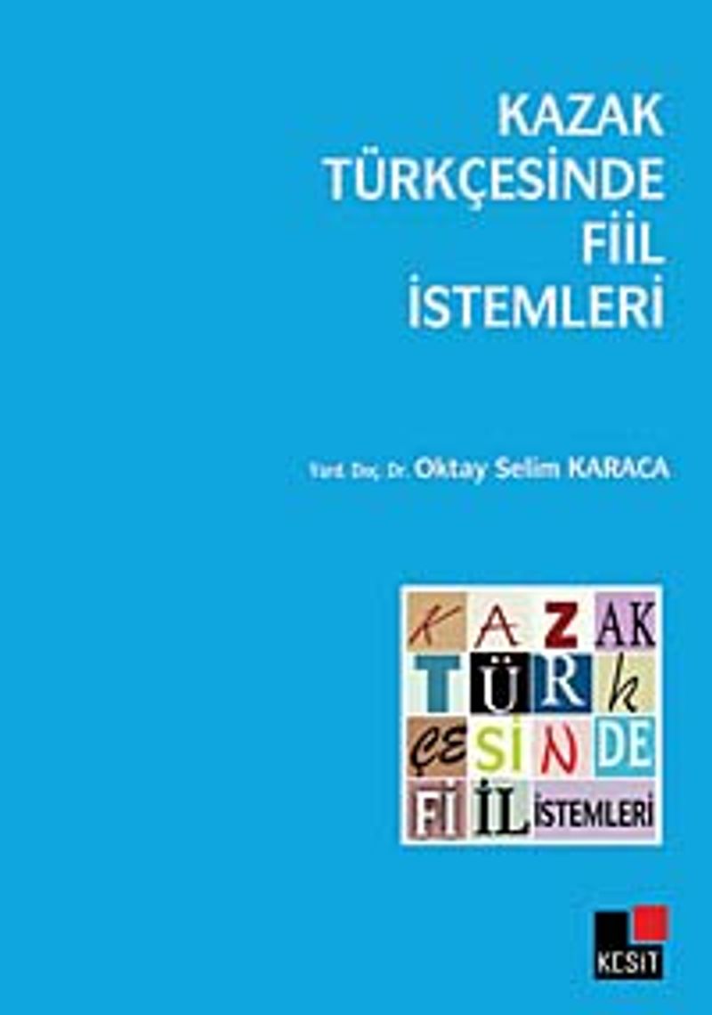 Kazak Türkçesinde Fiil İstemleri kitap kapağı