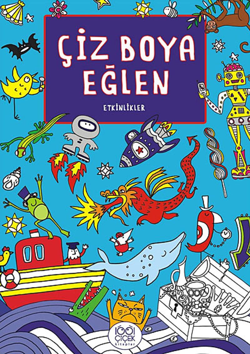 Çiz Boya Eğlen Etkinlikler kitap kapağı