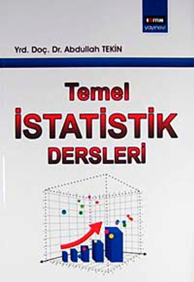 Temel İstatistik Dersleri kitap kapağı