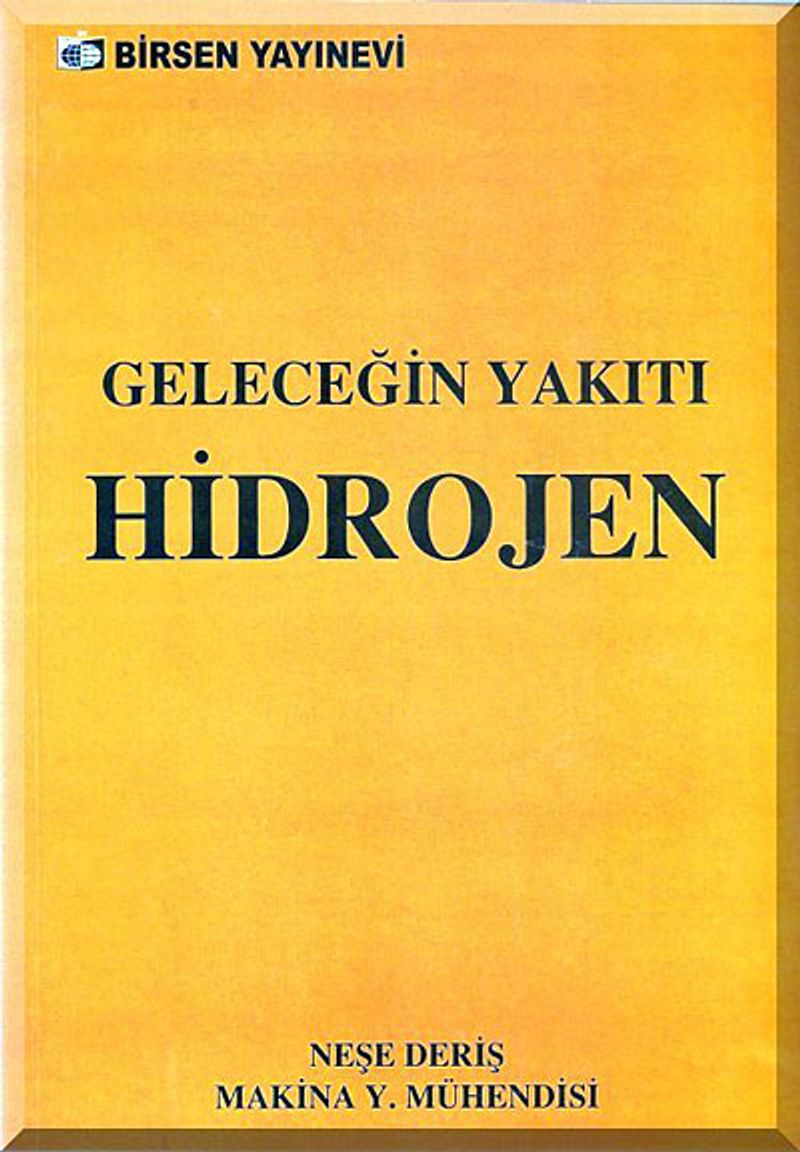 Geleceğin Yakıtı Hidrojen kitap kapağı