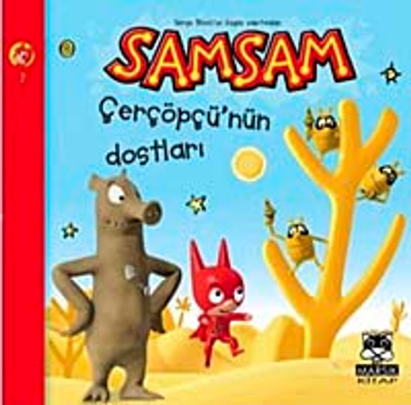Samsam Çerçöpü'nün Dostları kitap kapağı