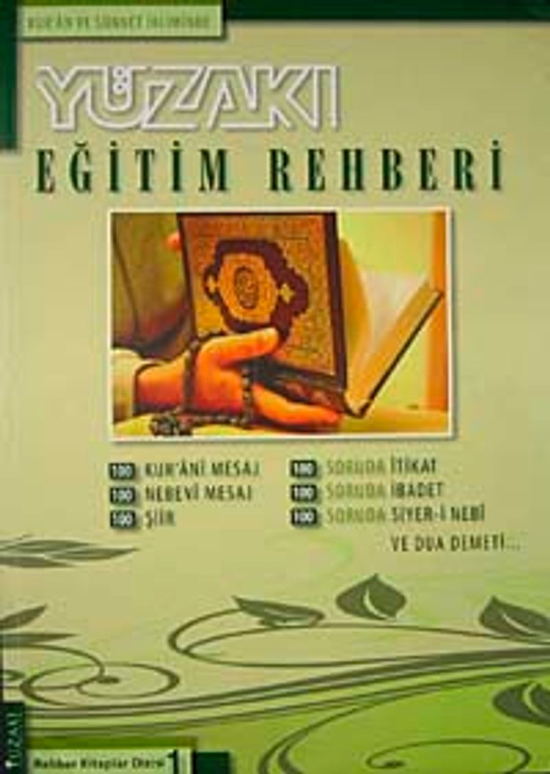 Yüzakı Eğitim Rehberi 1 kitap kapağı