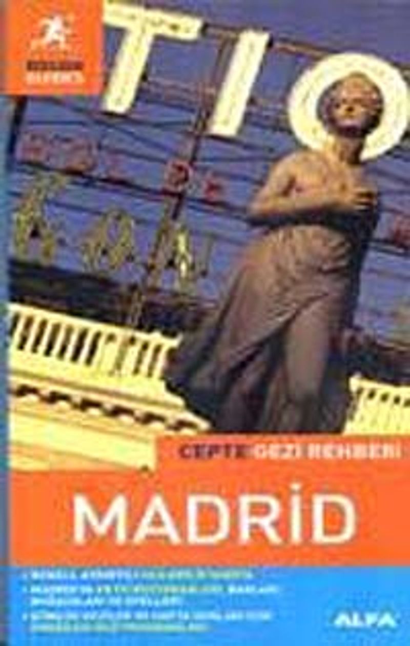 Madrid / Cepte Gezi Rehberi kitap kapağı