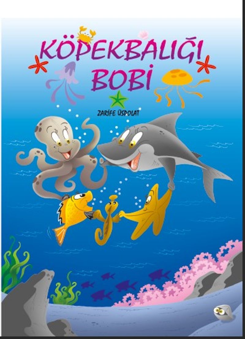 Köpek Balığı Bobi kitap kapağı