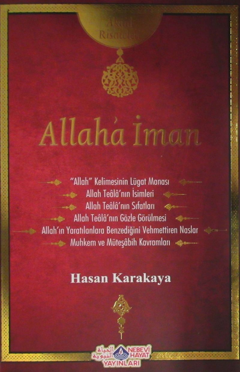 Allah'a İman / Akaid Risaleleri kitap kapağı