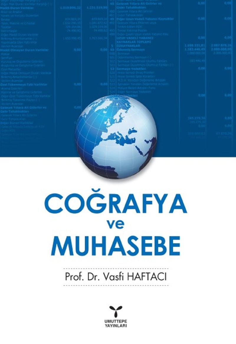 Coğrafya ve Muhasebe kitap kapağı