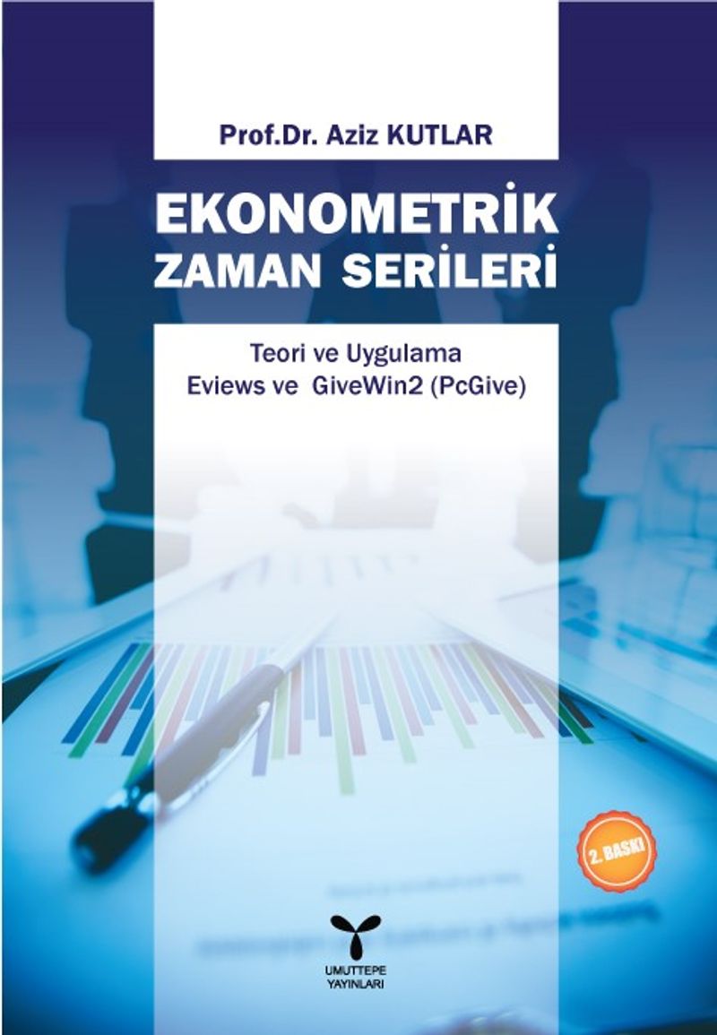 Ekonometrik Zaman Serileri Eviews ve GiveWin2 (PcGive kitap kapağı