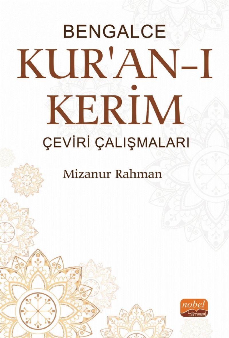 Bengalce Kur'an-ı Kerim Çeviri Çalışmaları kitap kapağı