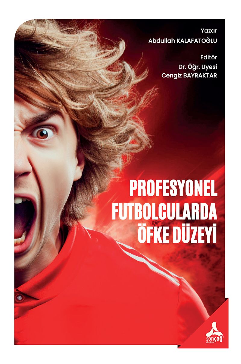Profesyonel Futbolcularda Öfke Düzeyi kitap kapağı