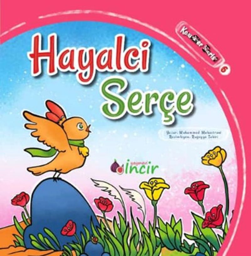 Hayalci Serçe kitap kapağı