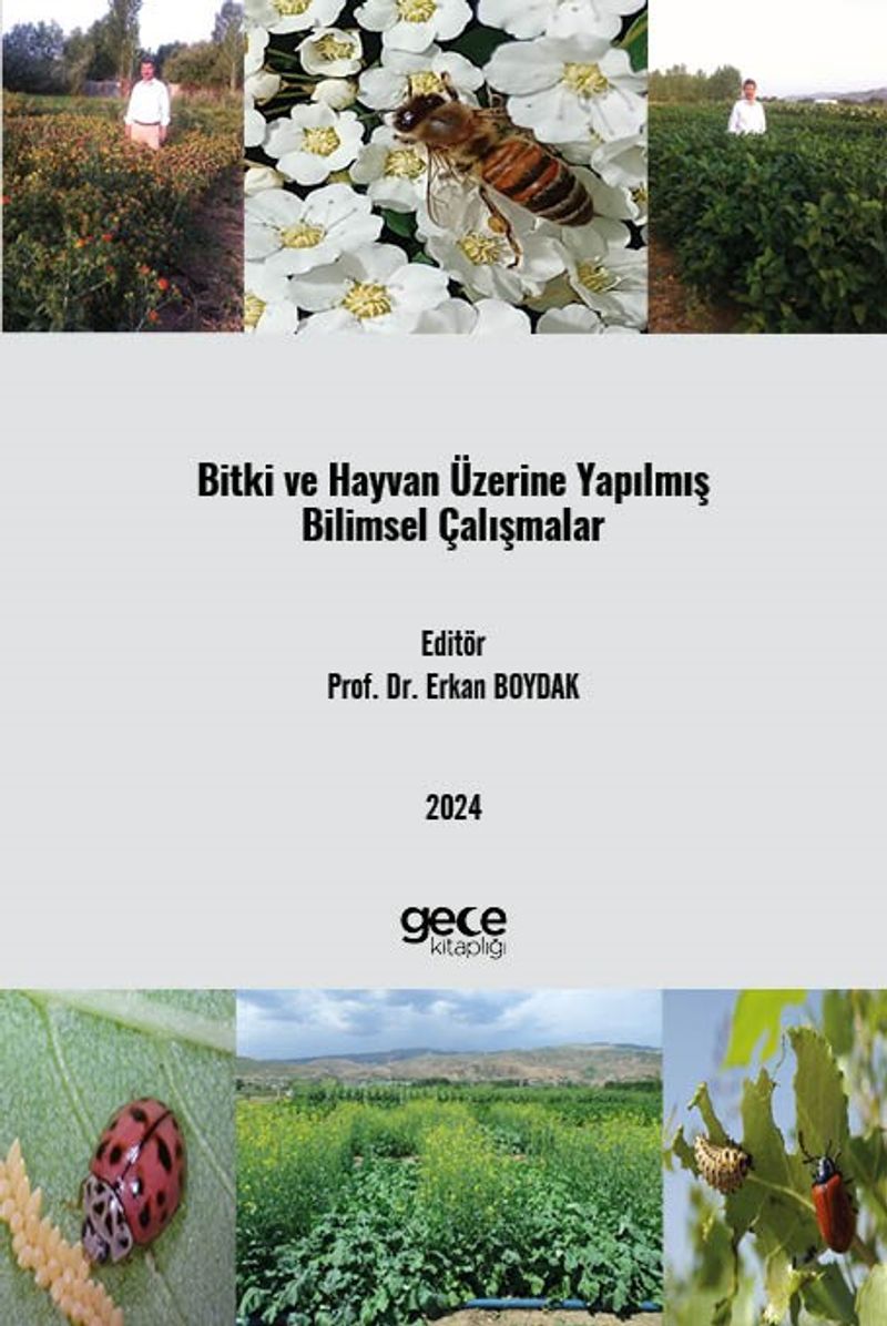 Bitki ve Hayvan Üzerine Yapılmış Bilimsel Çalışmalar kitap kapağı