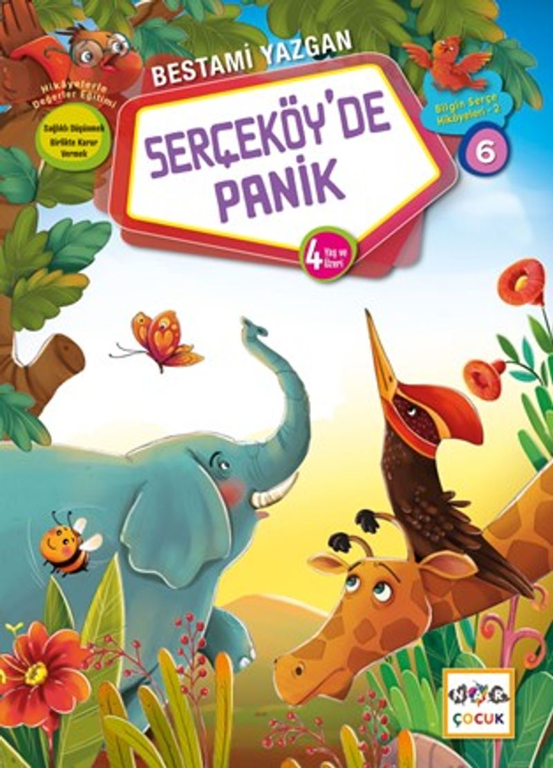 Serçeköyde Panik kitap kapağı