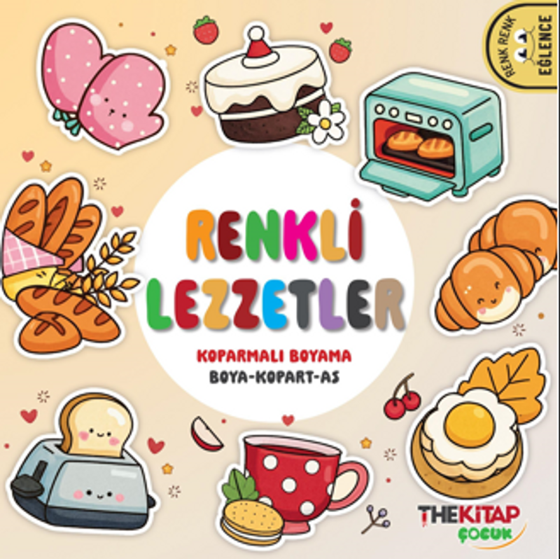Renkli Lezzetler kitap kapağı