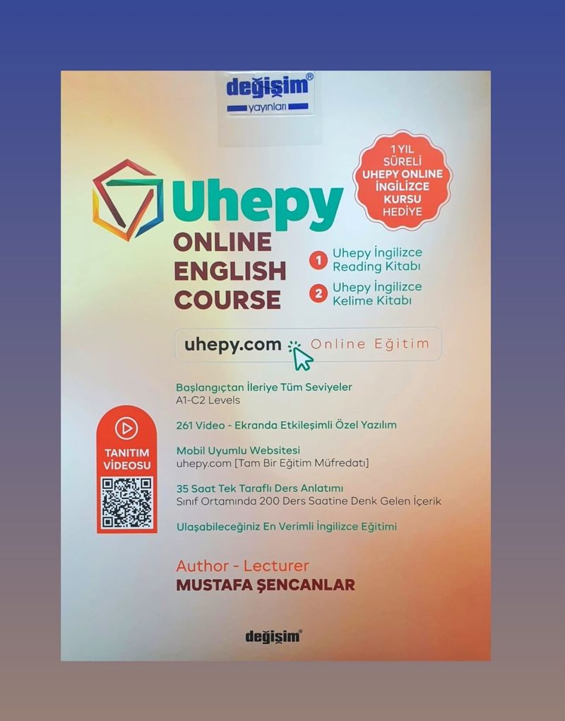 Uhepy Online English Course (2 Kitap + Online Eğitim) kitap kapağı
