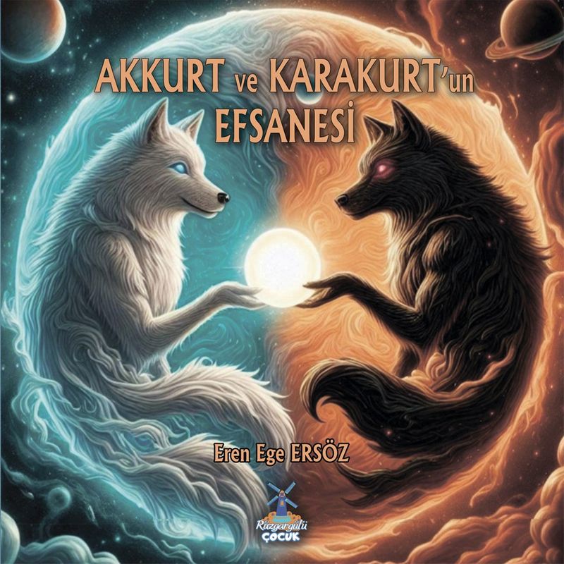 Akkurt ve Karakurt'un Efsanesi kitap kapağı