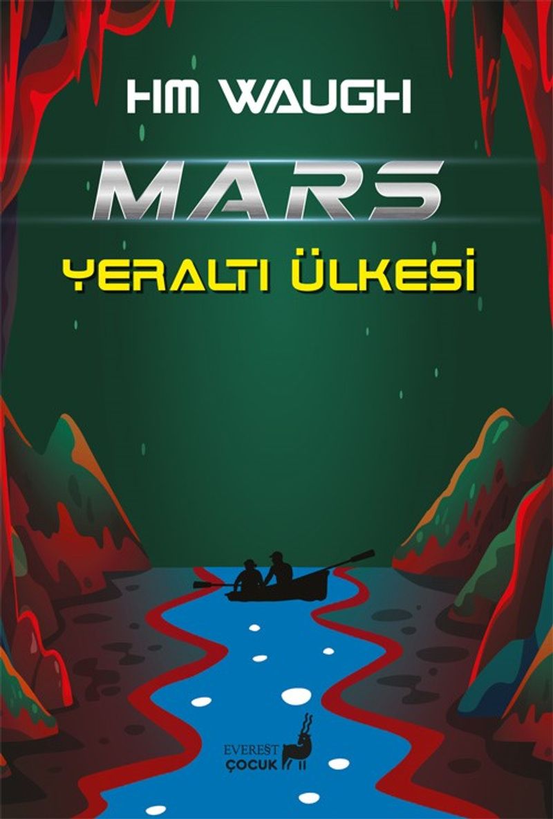 Mars Yeraltı Ülkesi kitap kapağı