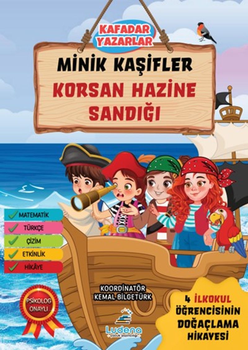 Minik Kaşifler Korsan Hazine Sandığı kitap kapağı