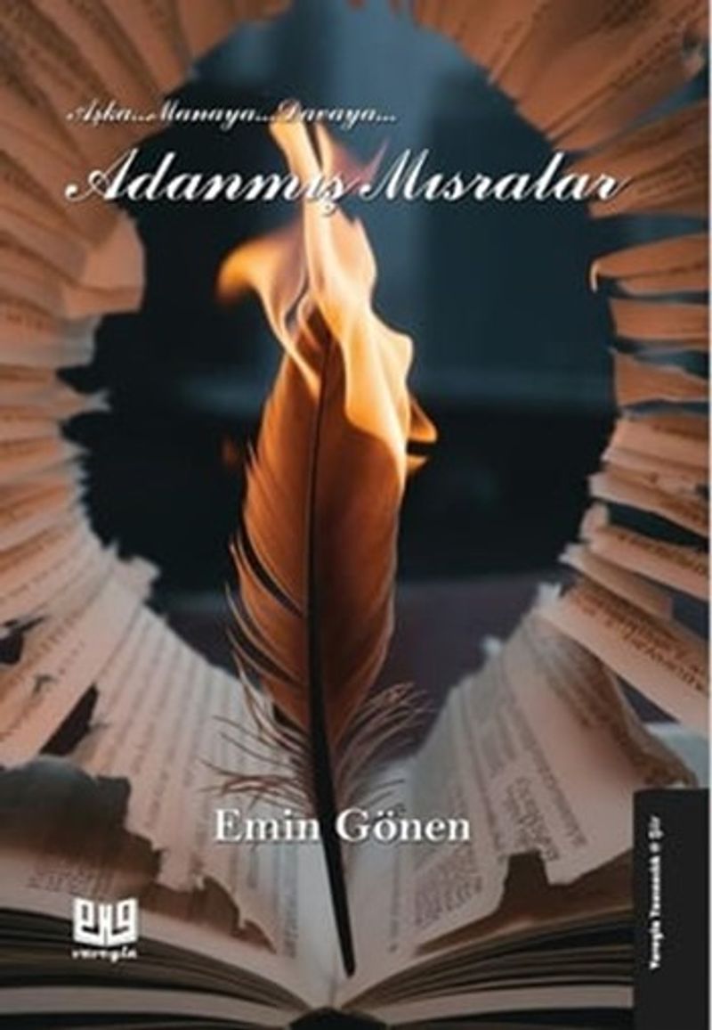 Adanmış Mısralar kitap kapağı