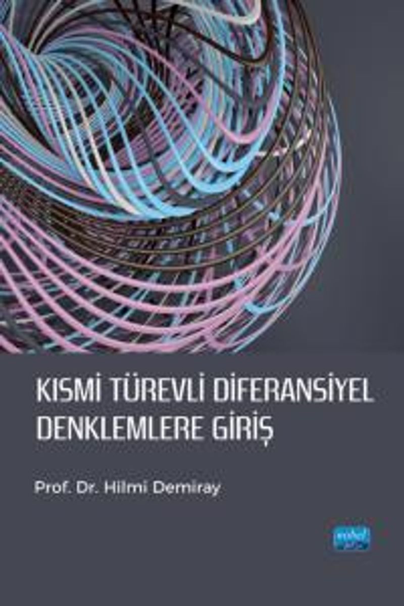 Kısmi Türevli Diferansiyel Denklemlere Giriş kitap kapağı