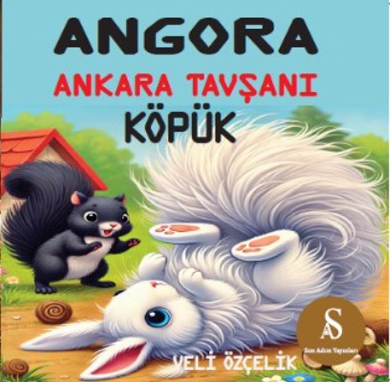 Angora Ankara Tavşanı Köpük kitap kapağı