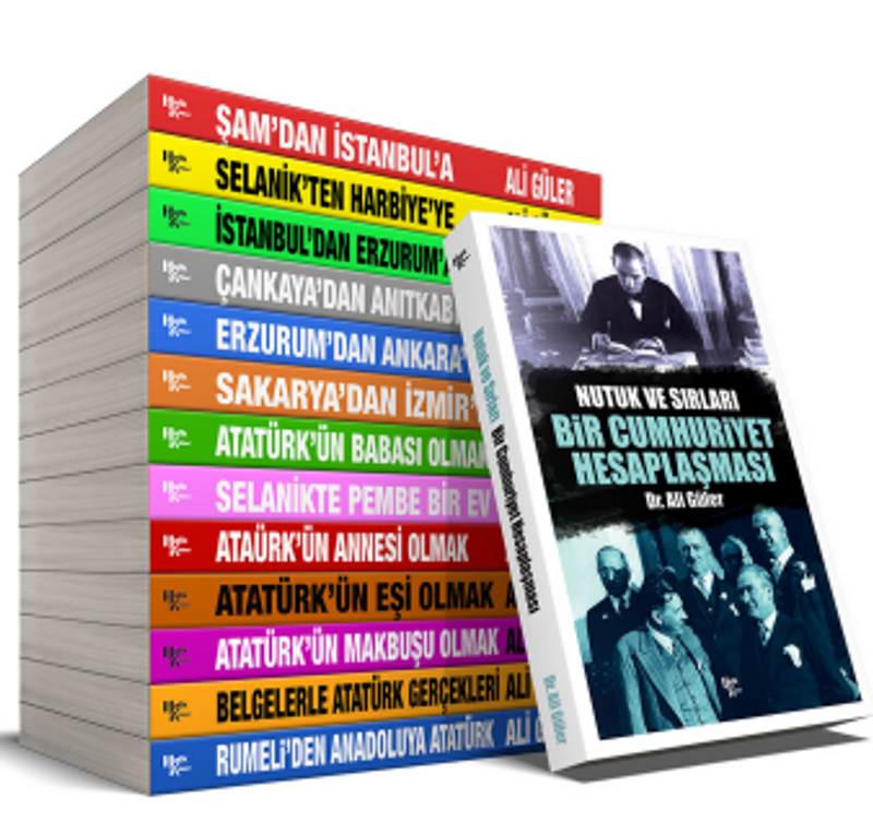 İyi ki Varsın Atatürk Kitap Seti 14 Kitap kitap kapağı