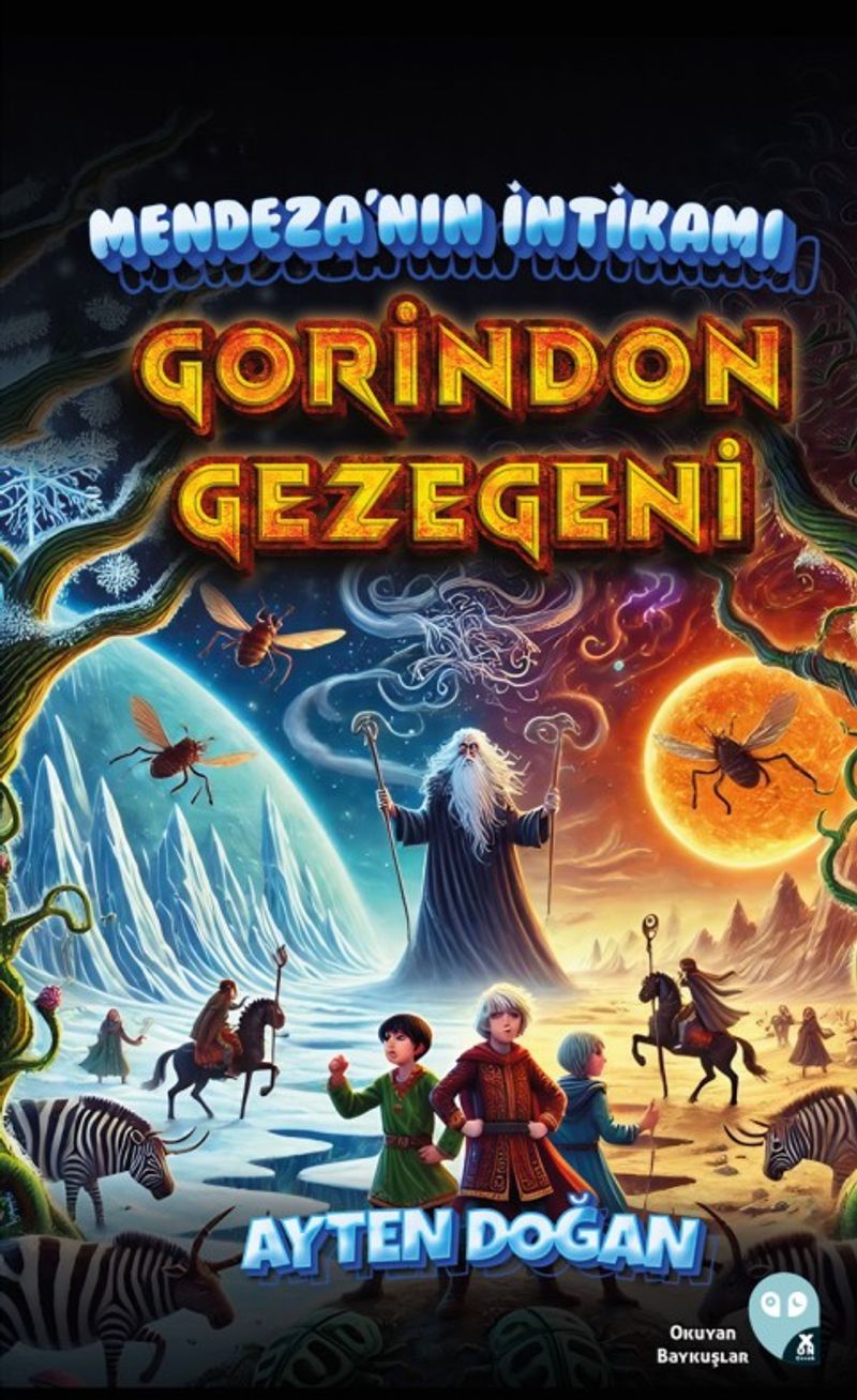 Gorindon Gezegeni Mendeza'nın İntikamı kitap kapağı