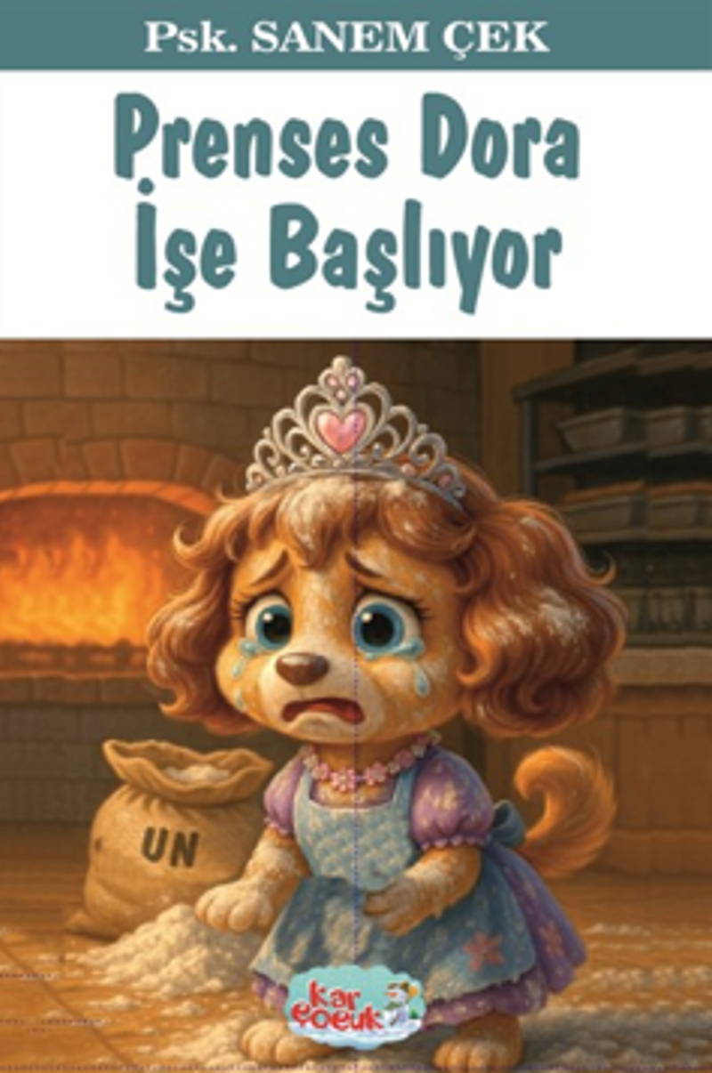 Prenses Dora İşe Başlıyor (8+Yaş) kitap kapağı