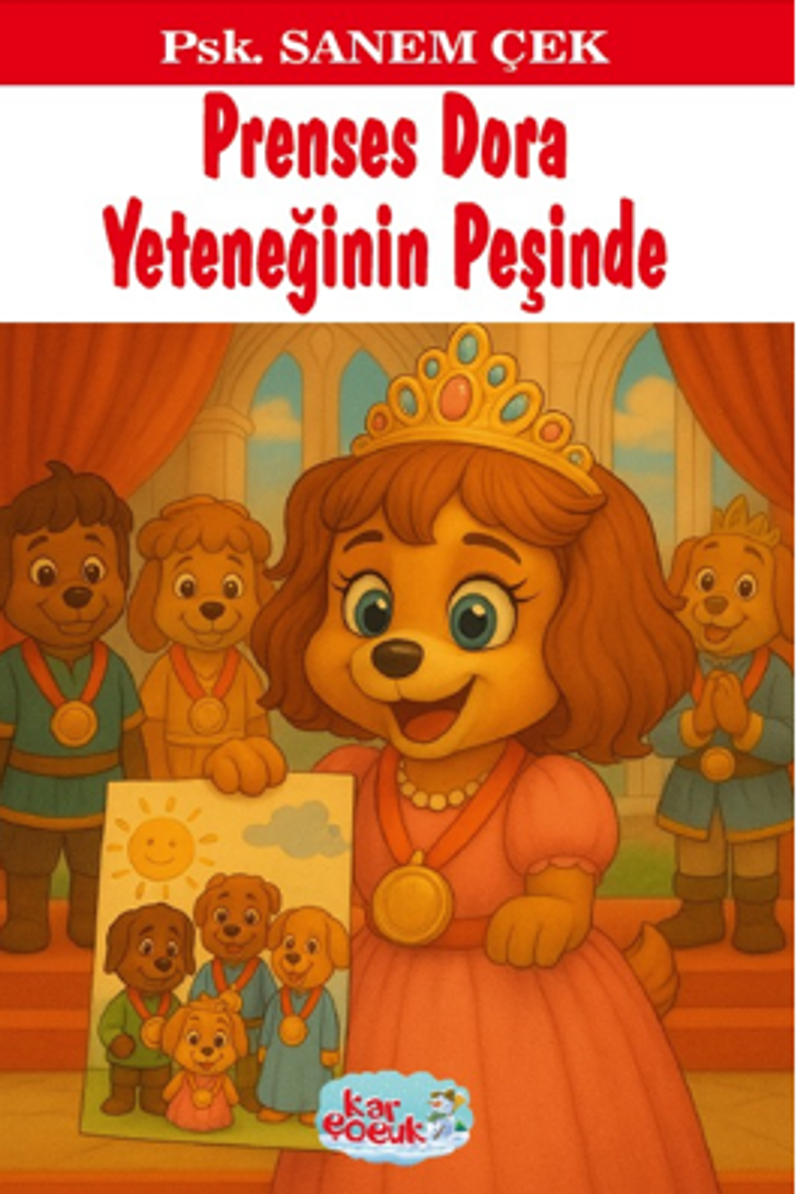 Prenses Dora Yeteneğinin Peşinde (8+Yaş) kitap kapağı