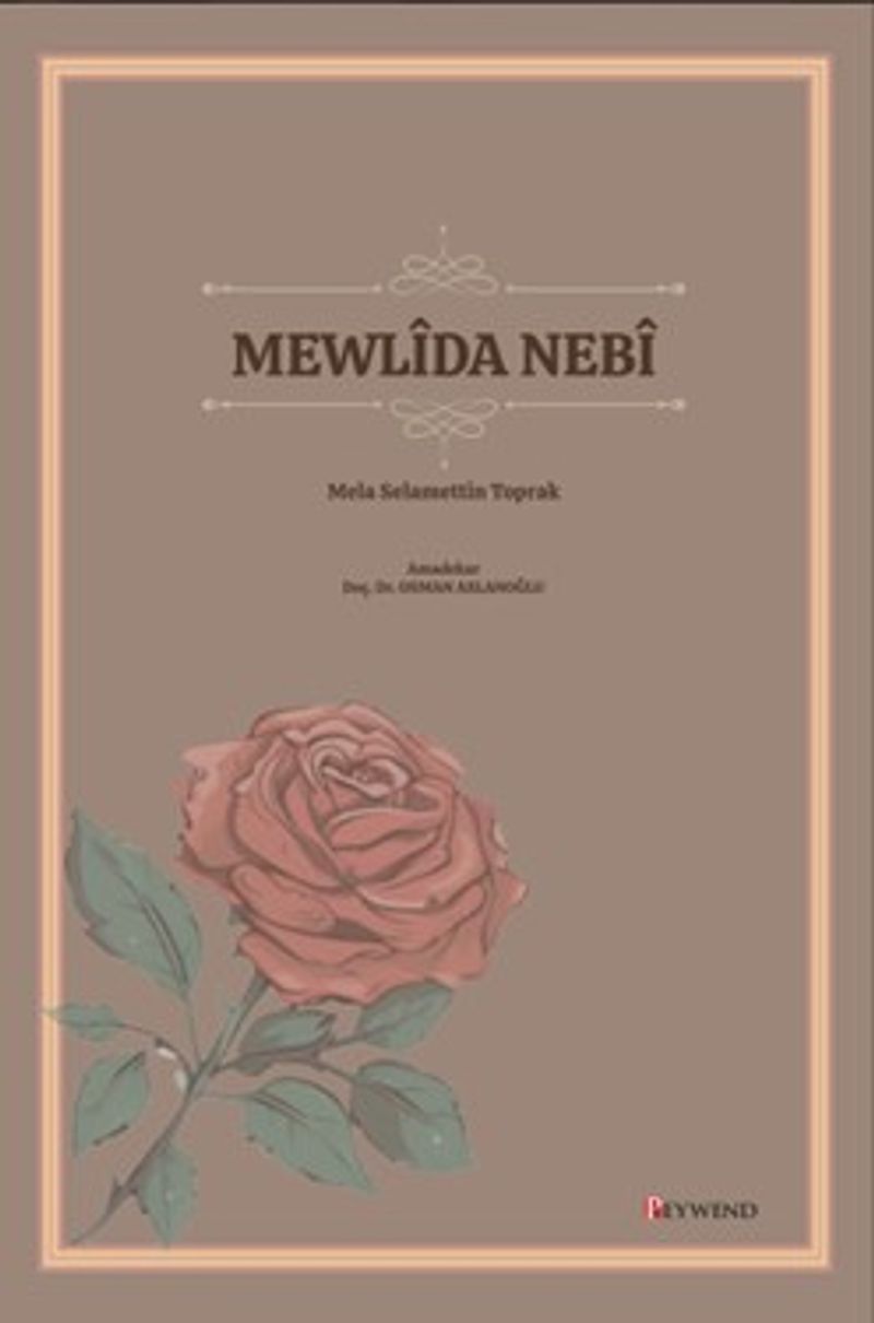 Mewlîda Nebî kitap kapağı