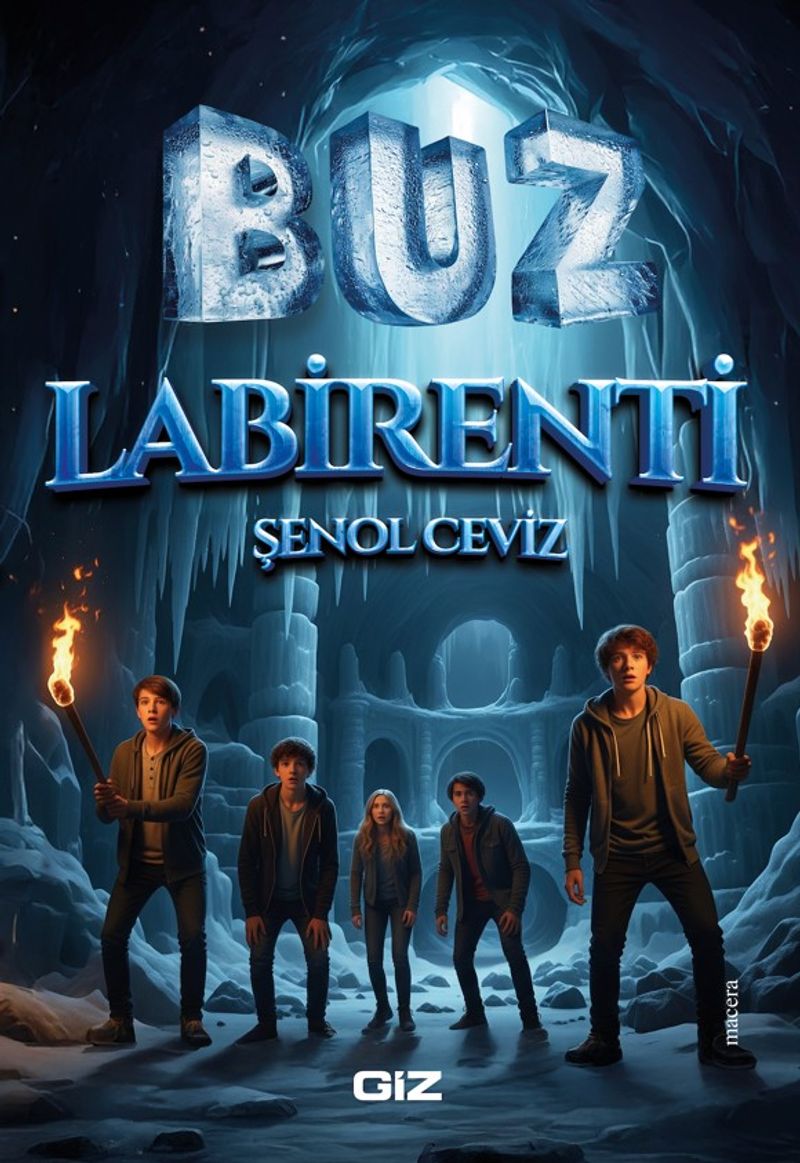 Buz Labirenti kitap kapağı