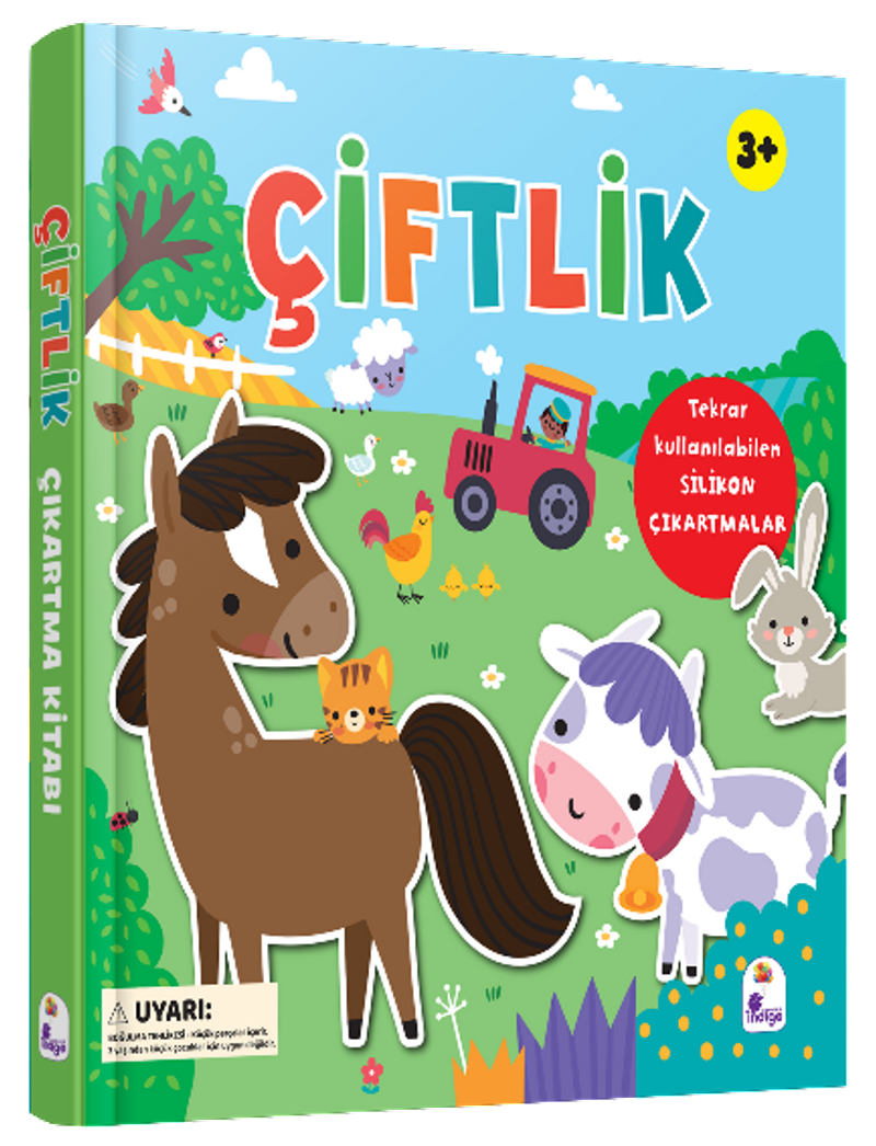 Çiftlik - (Silikon Çıkartmalı) kitap kapağı