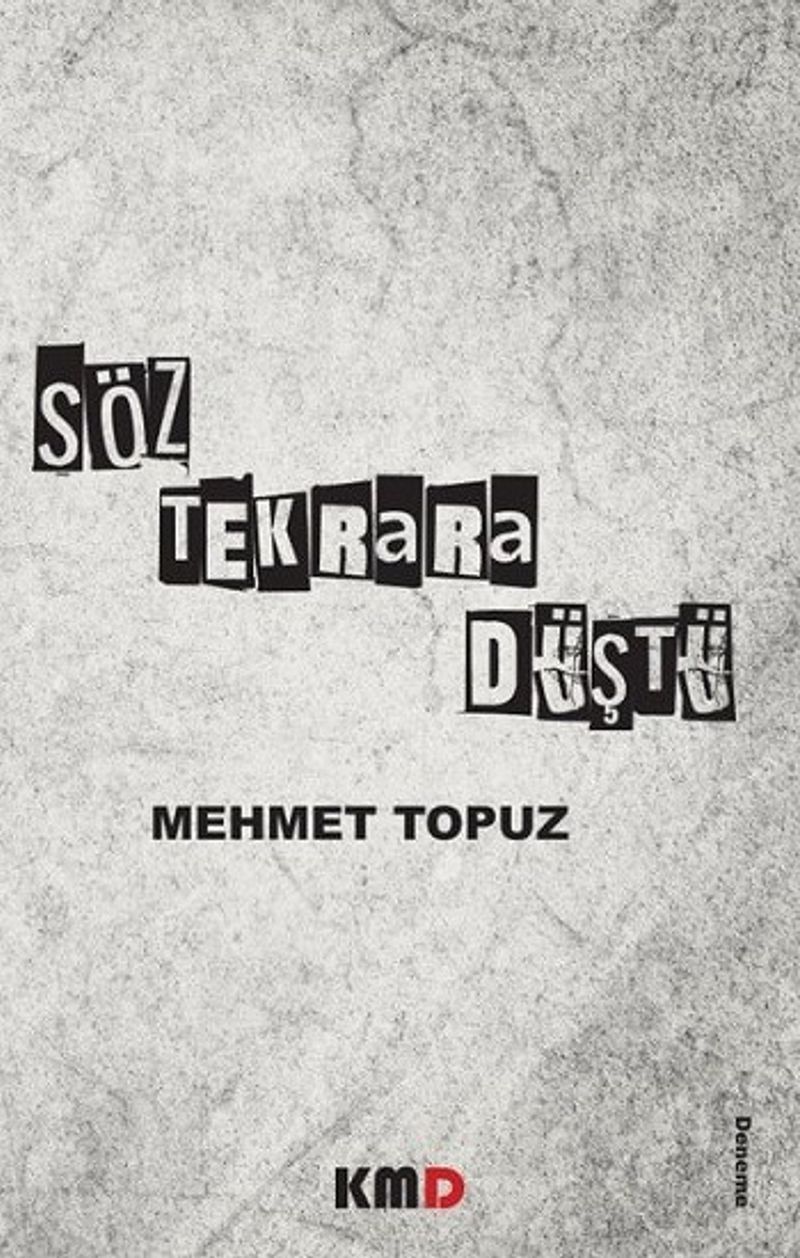 Söz Tekrara Düştü kitap kapağı