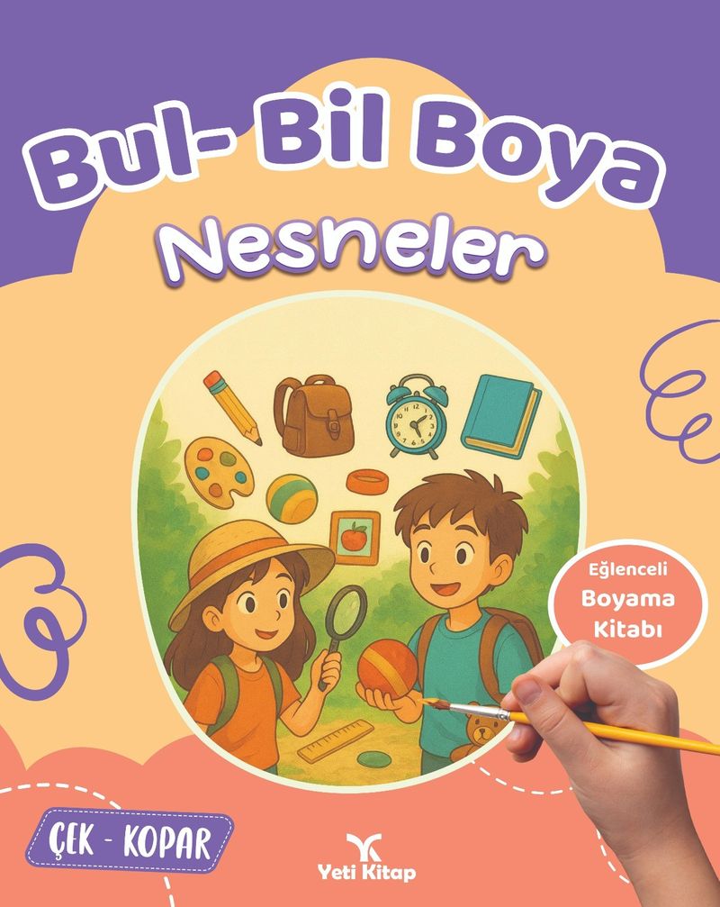 Bul Bil Boya Nesneler kitap kapağı