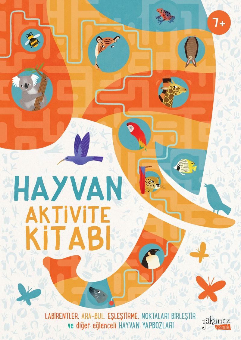 Hayvan Aktivite Kitabı kitap kapağı