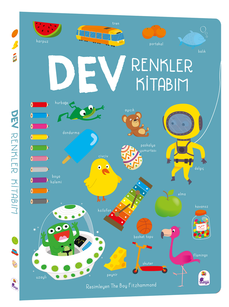 Dev Renkler Kitabım (Ciltli) kitap kapağı