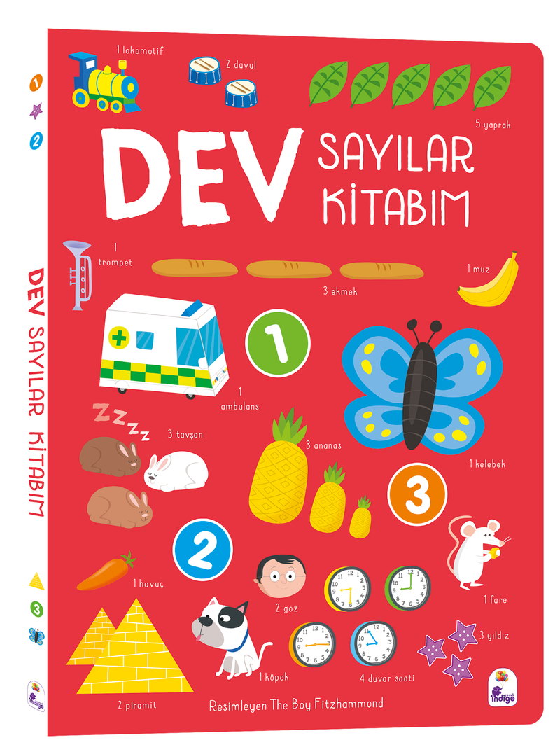Dev Sayılar Kitabım kitap kapağı