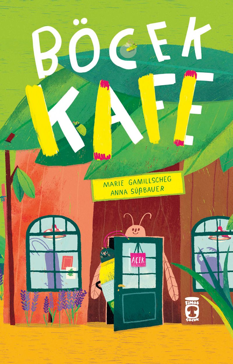 Böcek Kafe kitap kapağı