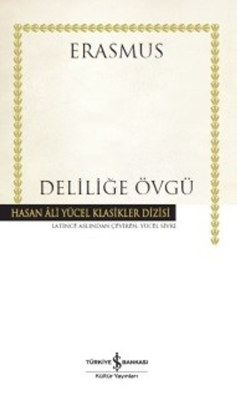 Deliliğe Övgü (Karton Kapak) kitap kapağı