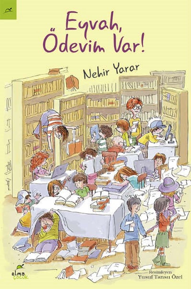 Eyvah! Ödevim Var kitap kapağı