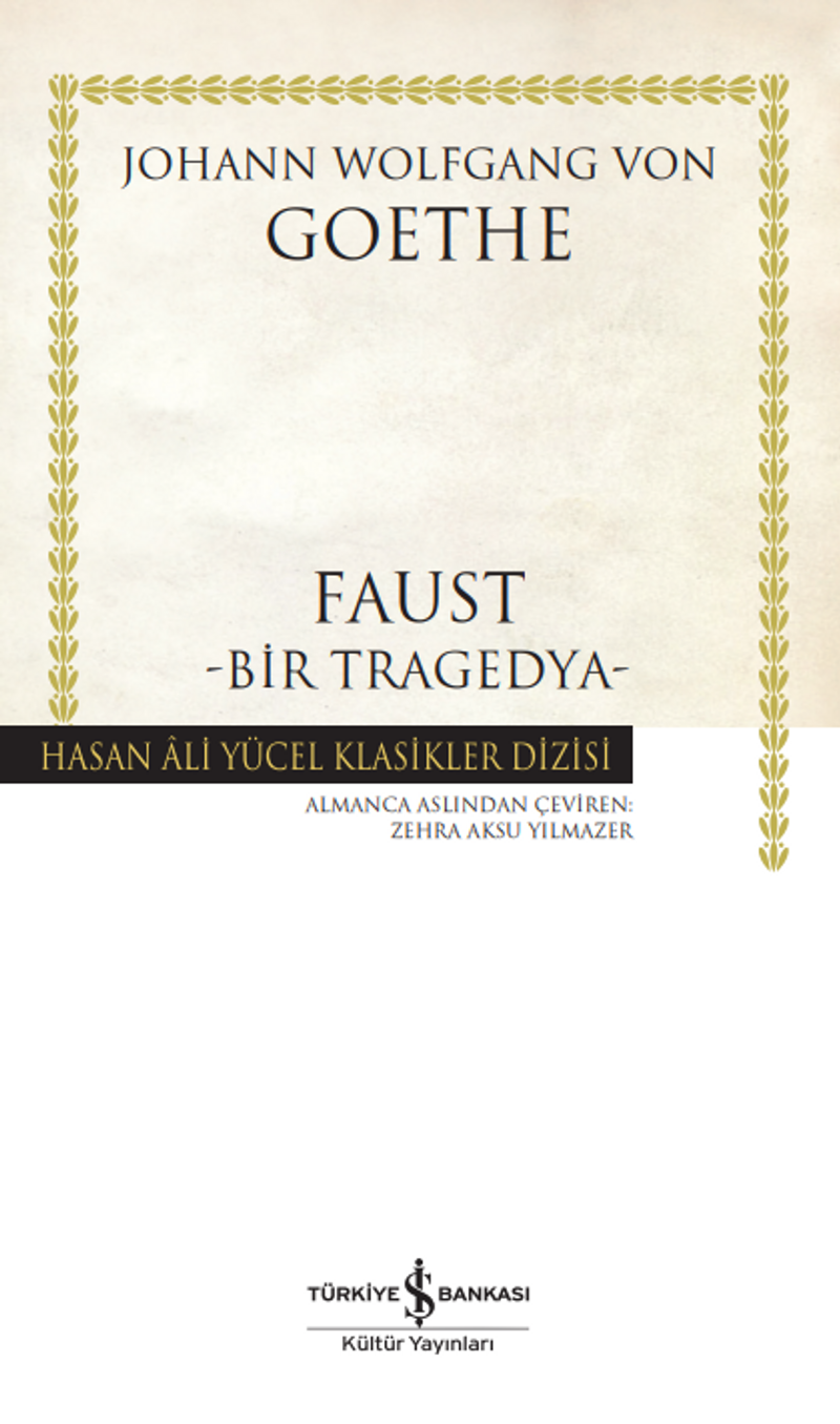 Faust Bir Tragedya (Karton Kapak) kitap kapağı