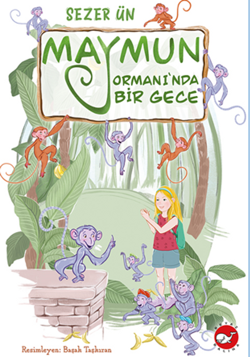 Maymun Ormanı'nda Bir Gece kitap kapağı
